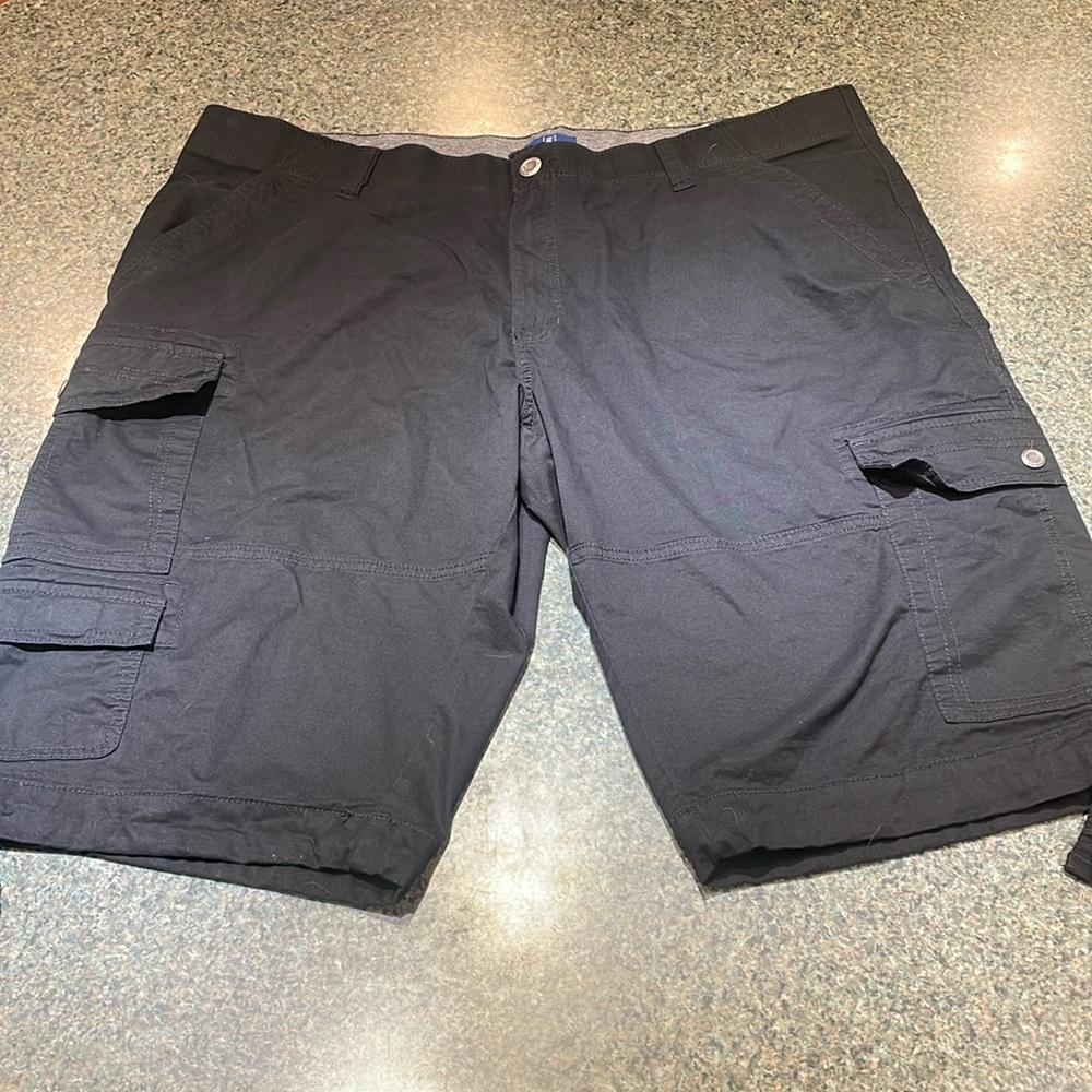 George size 44 black cargo shorts big and tall men’s